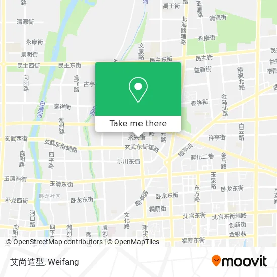 艾尚造型 map