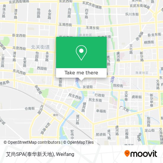 艾尚SPA(泰华新天地) map