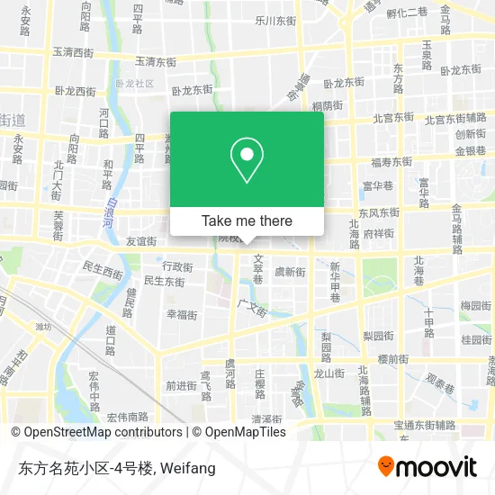 东方名苑小区-4号楼 map
