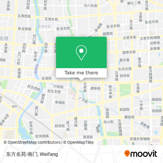 东方名苑-南门 map