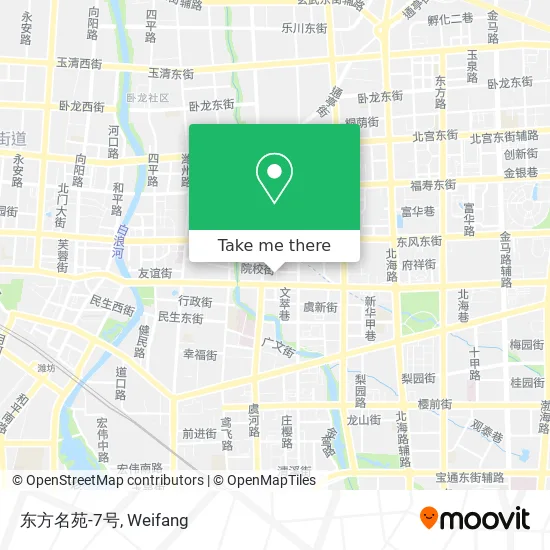 东方名苑-7号 map