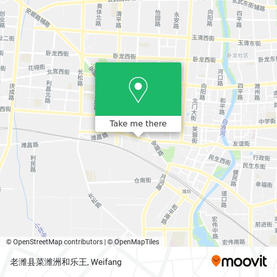 老潍县菜潍洲和乐王 map