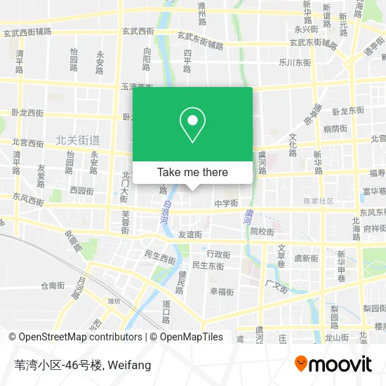 苇湾小区-46号楼 map