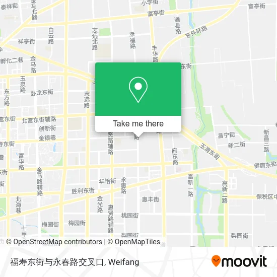 福寿东街与永春路交叉口 map