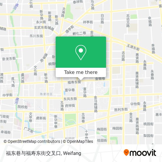 福东巷与福寿东街交叉口 map