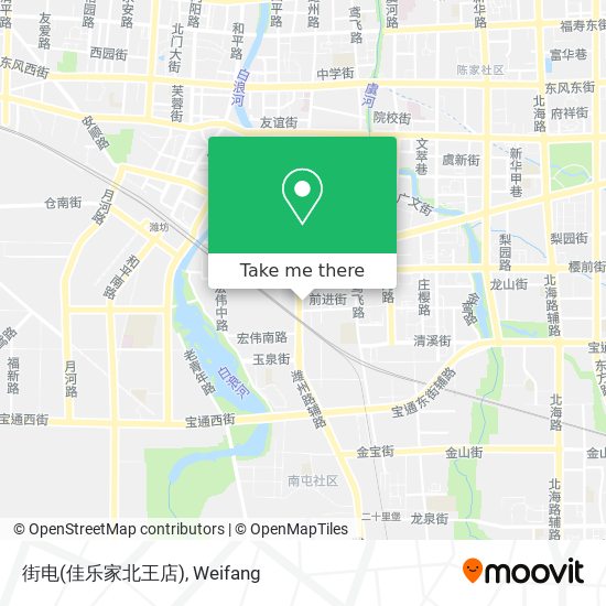 街电(佳乐家北王店) map