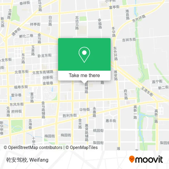 乾安驾校 map