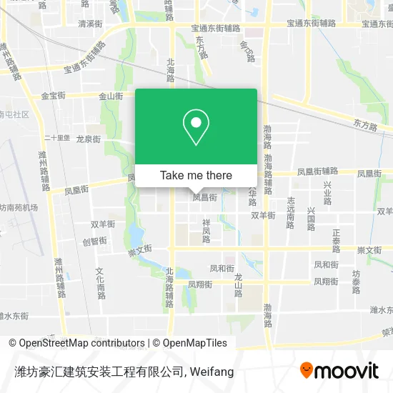 潍坊豪汇建筑安装工程有限公司 map