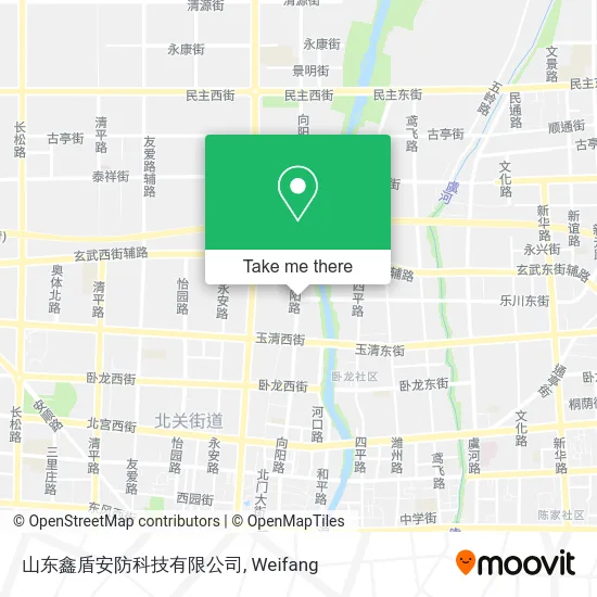山东鑫盾安防科技有限公司 map