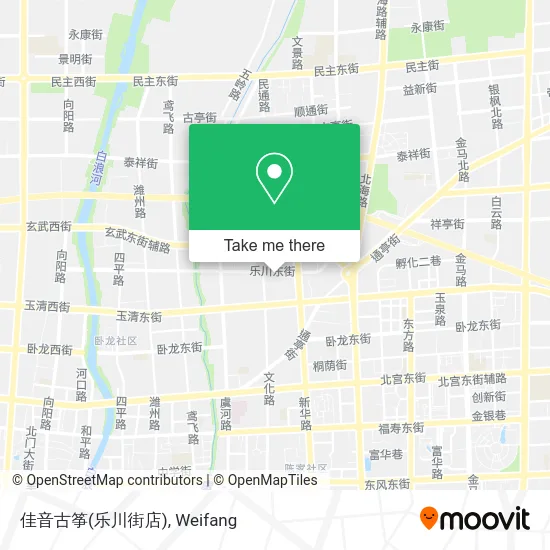 佳音古筝(乐川街店) map