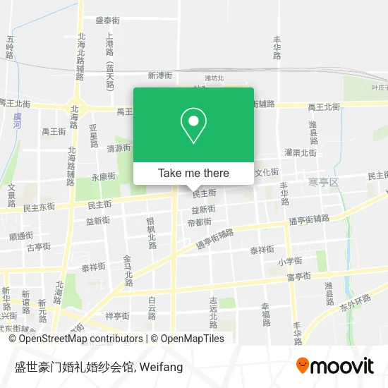 盛世豪门婚礼婚纱会馆 map