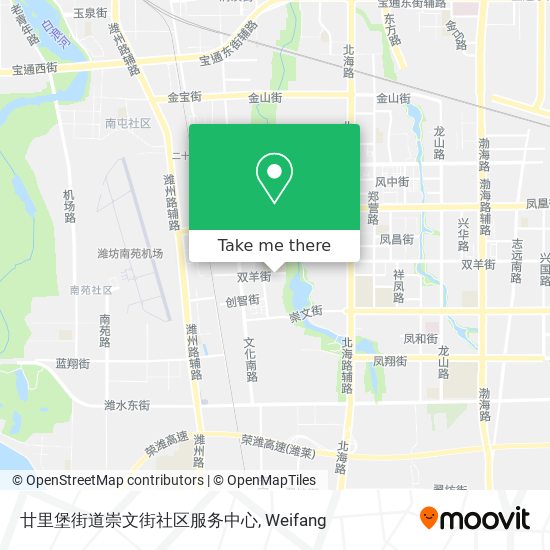 廿里堡街道崇文街社区服务中心 map