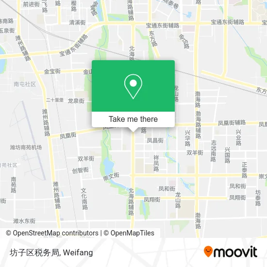 坊子区税务局 map