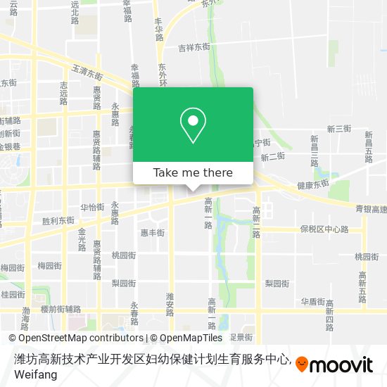 潍坊高新技术产业开发区妇幼保健计划生育服务中心 map