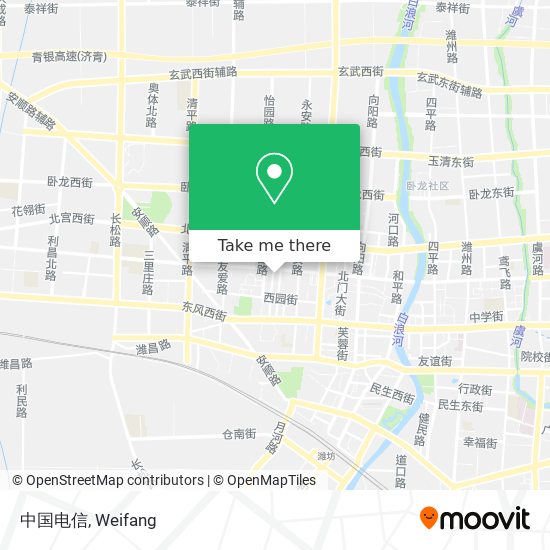 中国电信 map