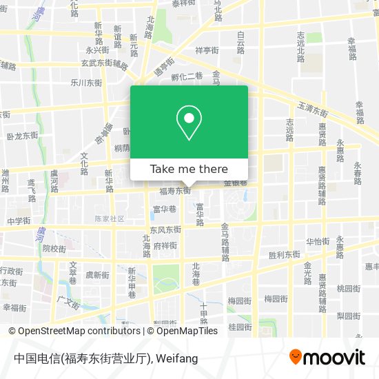中国电信(福寿东街营业厅) map