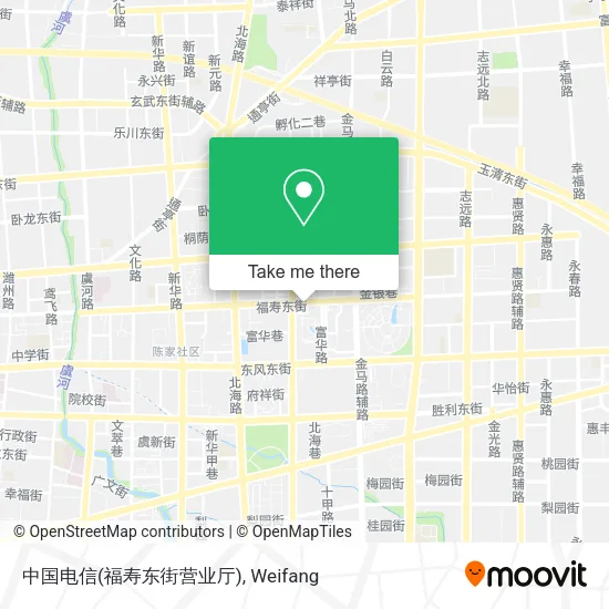 中国电信(福寿东街营业厅) map