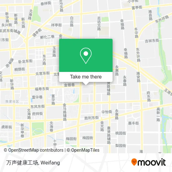 万声健康工场 map