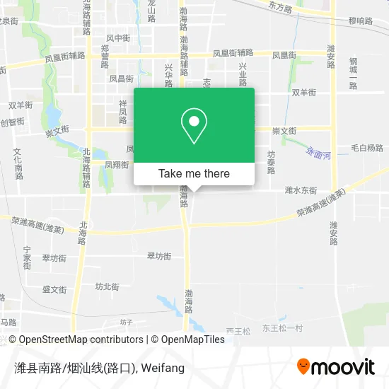 潍县南路/烟汕线(路口) map