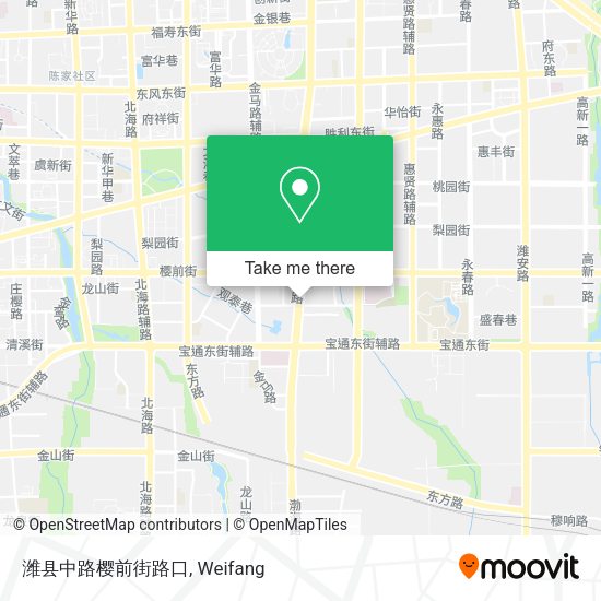 潍县中路樱前街路口 map
