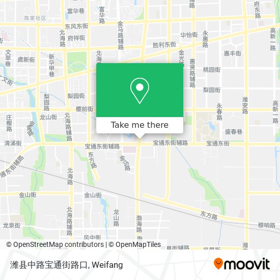 潍县中路宝通街路口 map