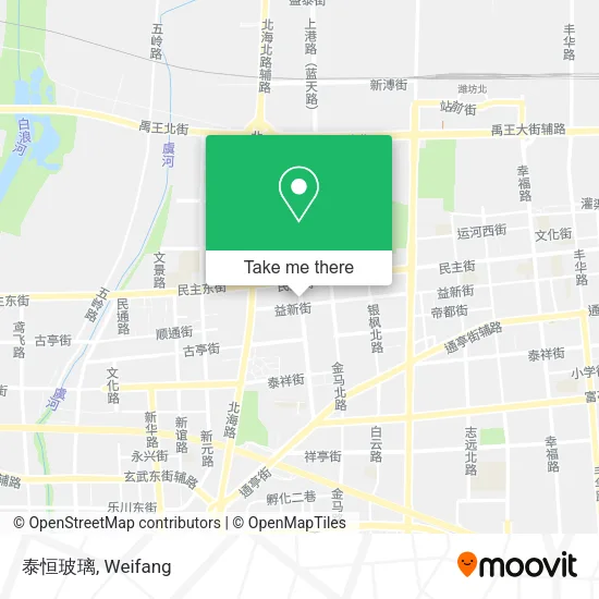 泰恒玻璃 map