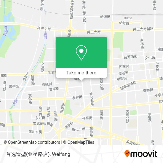首选造型(亚星路店) map