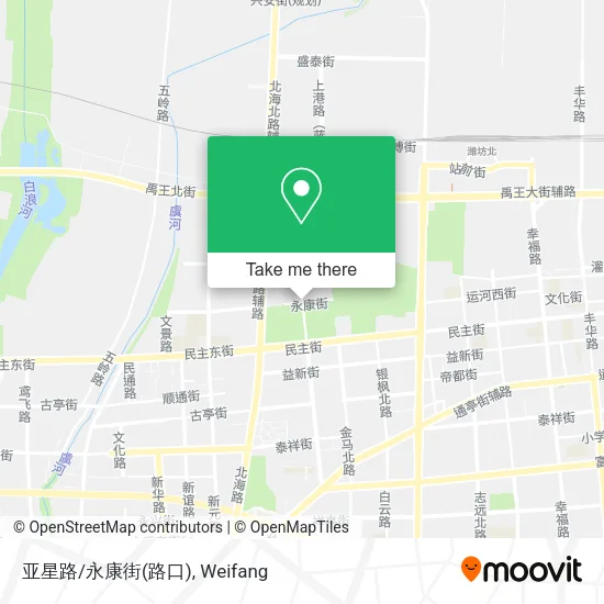 亚星路/永康街(路口) map
