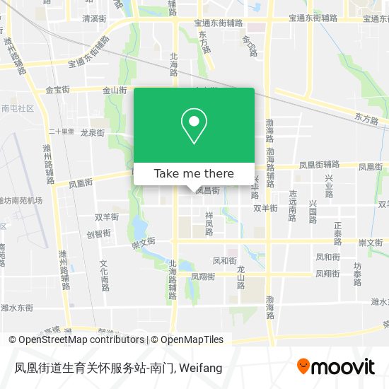 凤凰街道生育关怀服务站-南门 map