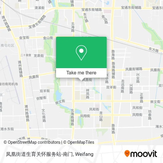 凤凰街道生育关怀服务站-南门 map