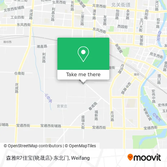 森雅R7佳宝(晓晟店)-东北门 map