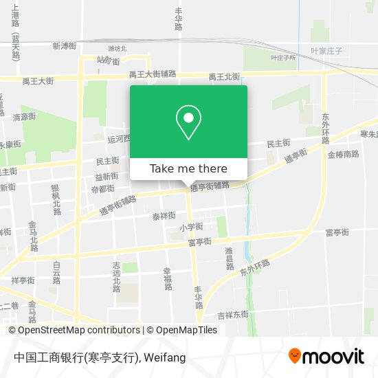 中国工商银行(寒亭支行) map