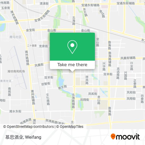 慕思酒业 map