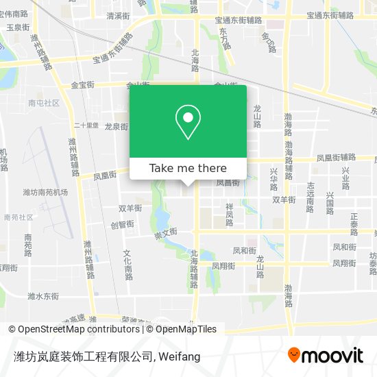 潍坊岚庭装饰工程有限公司 map
