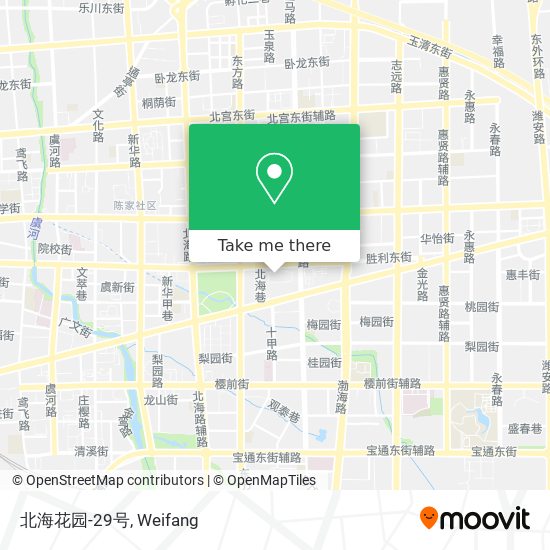 北海花园-29号 map