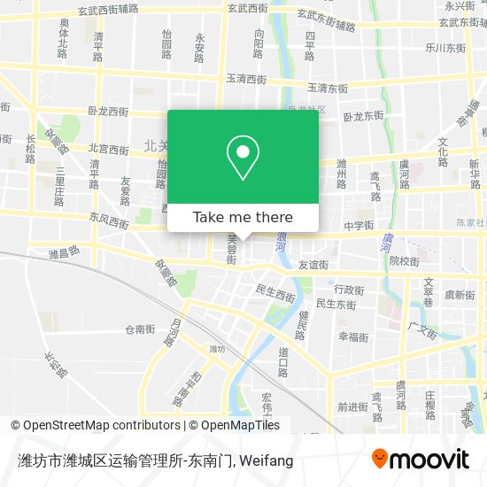 潍坊市潍城区运输管理所-东南门 map