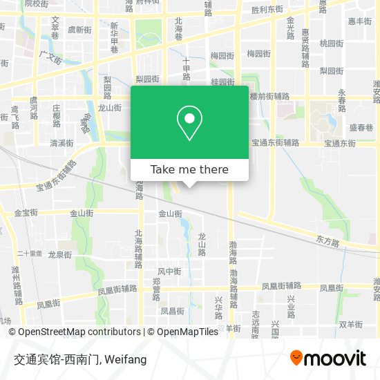 交通宾馆-西南门 map