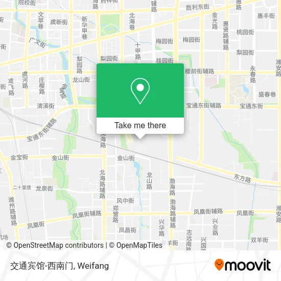 交通宾馆-西南门 map