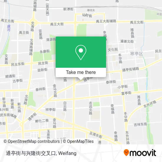 通亭街与兴隆街交叉口 map