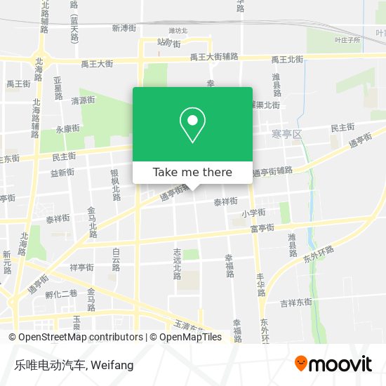 乐唯电动汽车 map