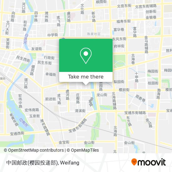 中国邮政(樱园投递部) map