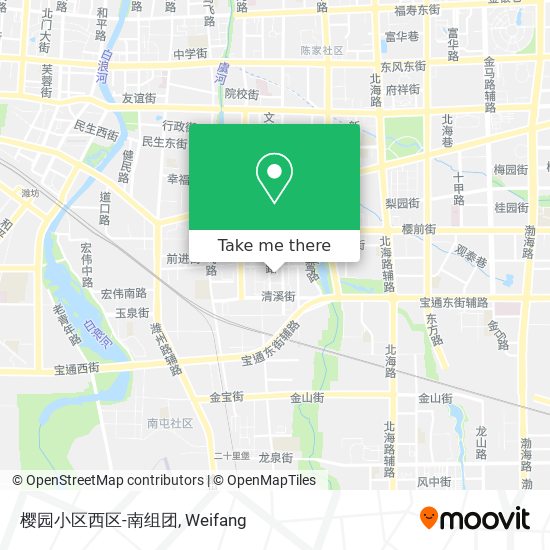 樱园小区西区-南组团 map