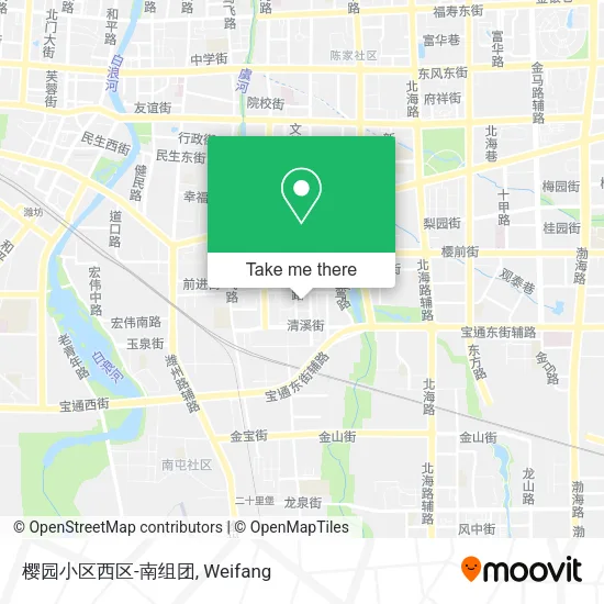 樱园小区西区-南组团 map