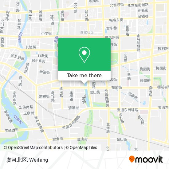 虞河北区 map