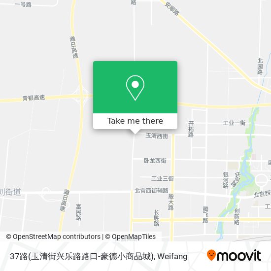 37路(玉清街兴乐路路口-豪德小商品城) map