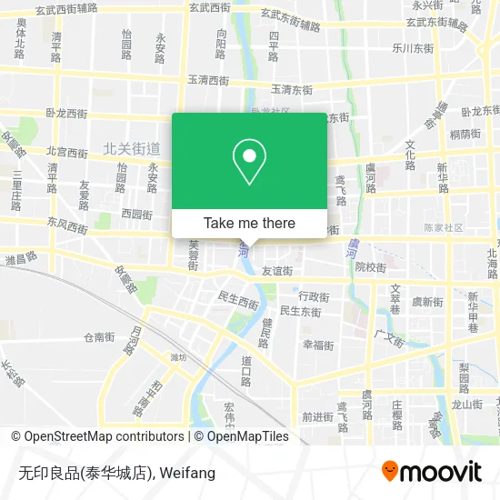 无印良品(泰华城店) map