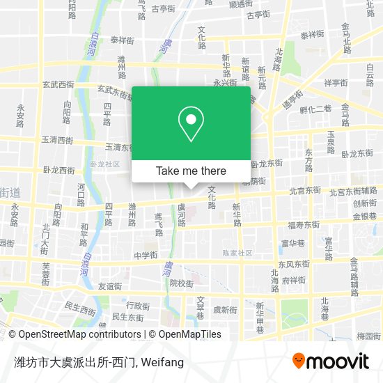 潍坊市大虞派出所-西门 map