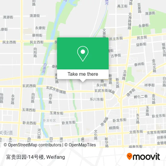 富贵田园-14号楼 map