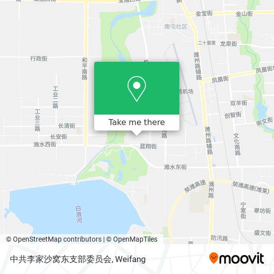 中共李家沙窝东支部委员会 map