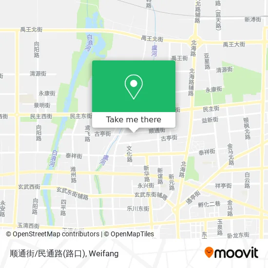顺通街/民通路(路口) map
